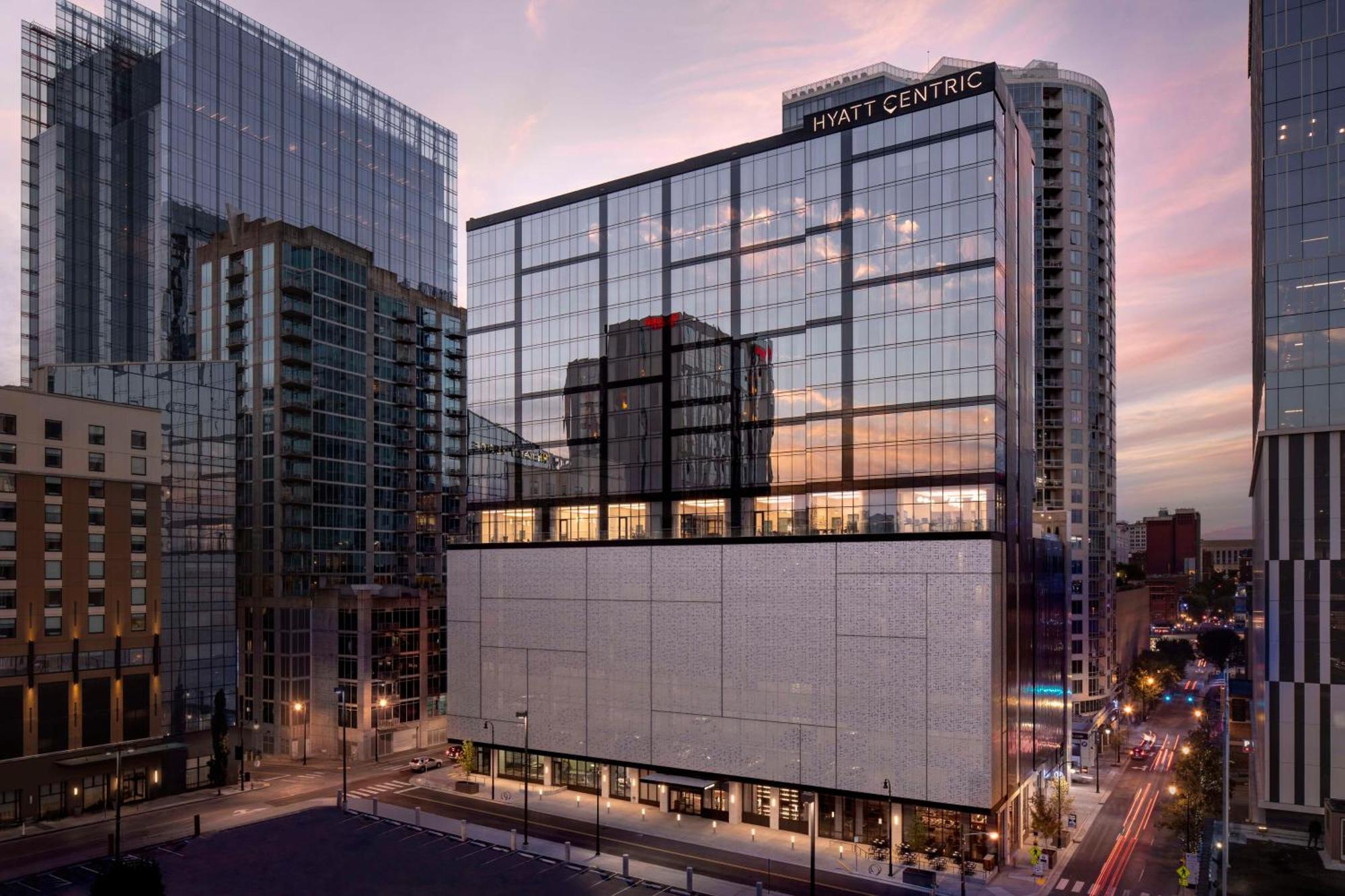 Hyatt Centric Downtown Nashville Exterior foto Hyatt Centric Downtown